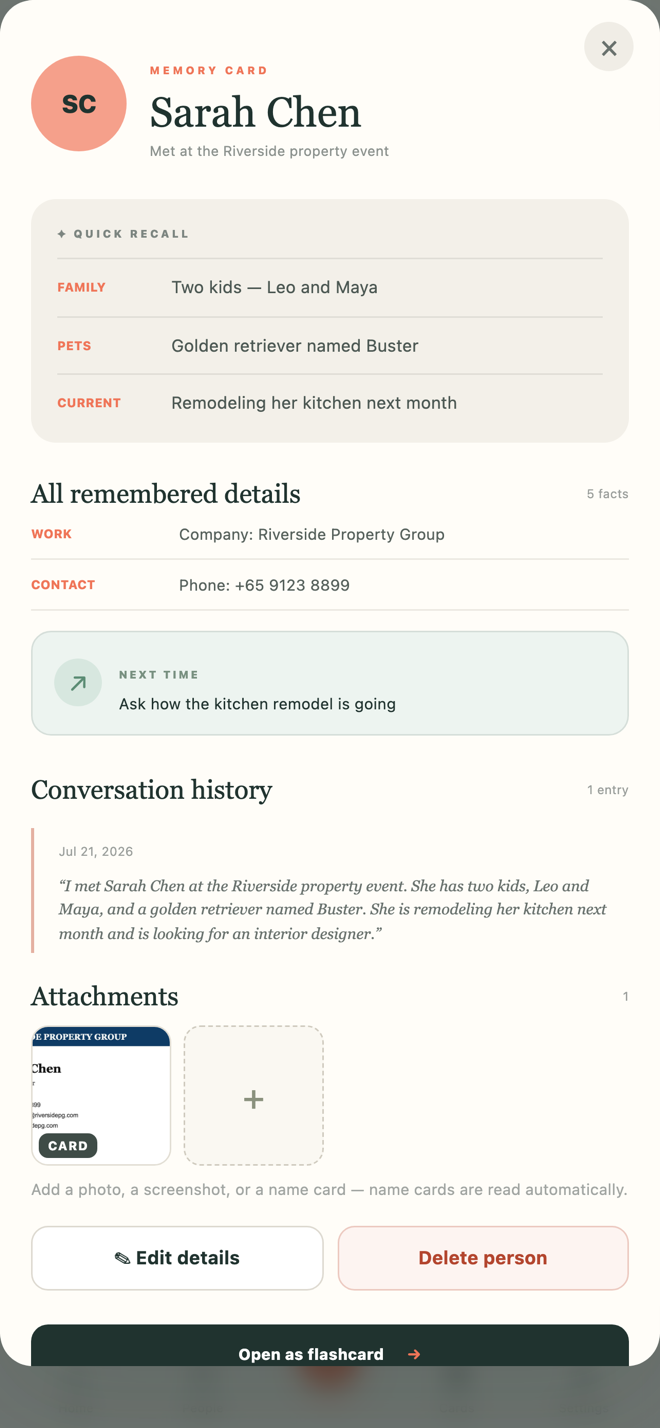 Debriefing by voice